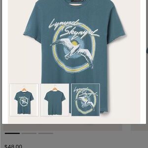 Junk Food Clothing Blue Graphic Tee